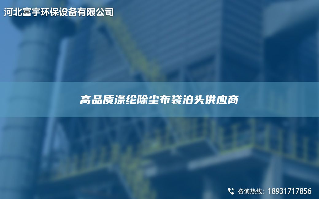 高品質滌綸除塵布袋泊頭供應商