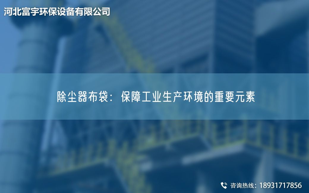 除塵器布袋：保障工業(yè)生產(chǎn)環(huán)境的重要元素